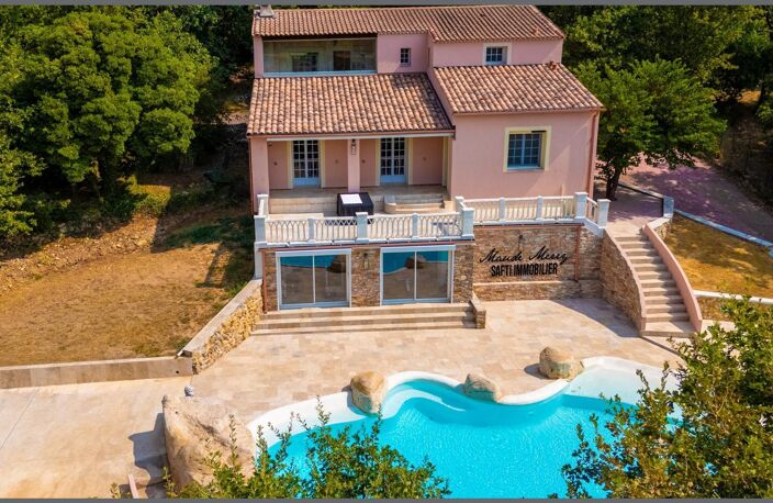 Villa 165 m2 - 2 séjours/cuisines - 4 chambres - piscine lagon - belle vue dégagée - parcelle de plus de 6000 m2 dont 3500 m2 plate - idéal chevaux — photo 4