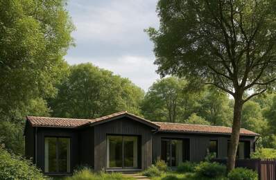 Terrain à bâtir pour maison en bois contemporaine - PC accordé — photo du bien