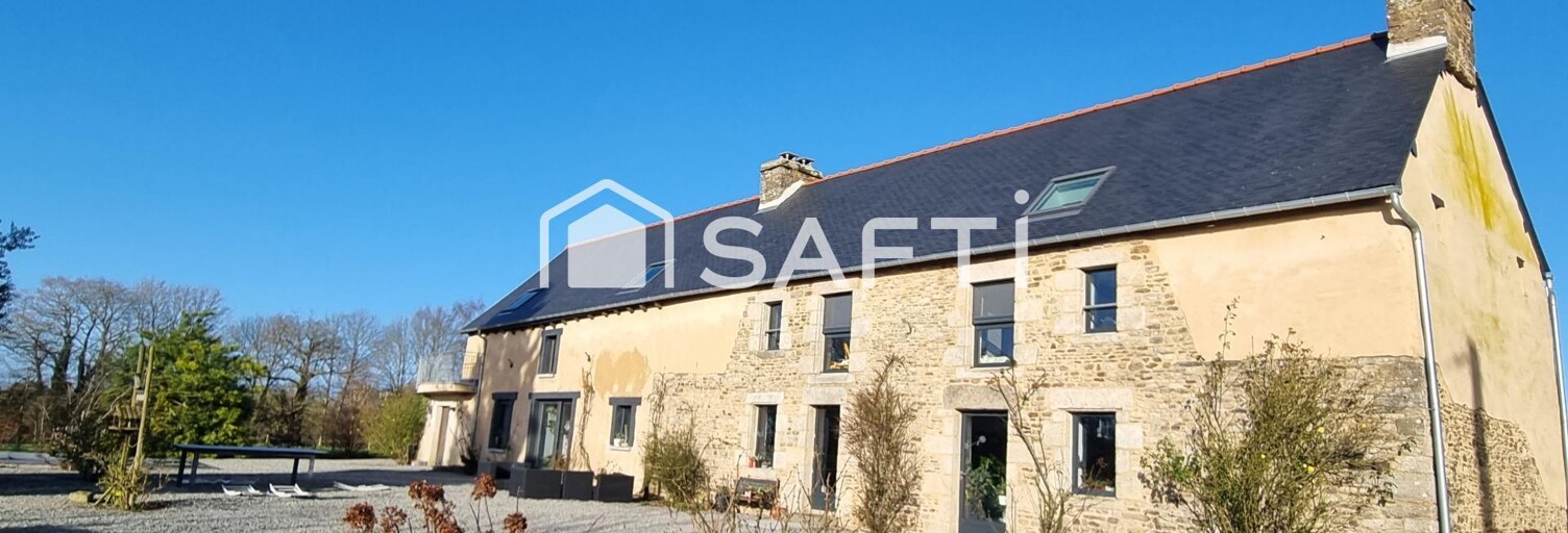 Maison 6 Pièces 214 m² à vendre à Ménéac (56490)