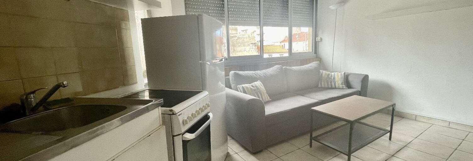 Appartement 1 Pièce 33 m² à louer à Béziers (34500)