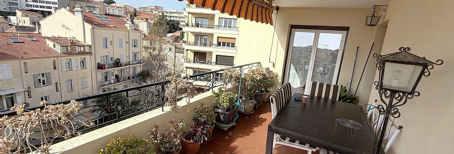 Appartement 3 Pièces 60 m² à vendre à Cannes (06400)