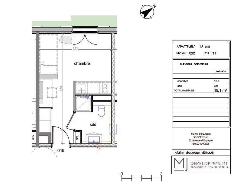 Vente Appartement 1 pièce - Photo 3