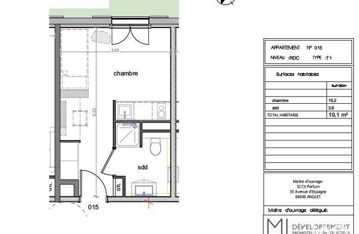 Vente Appartement 1 pièce — photo 4