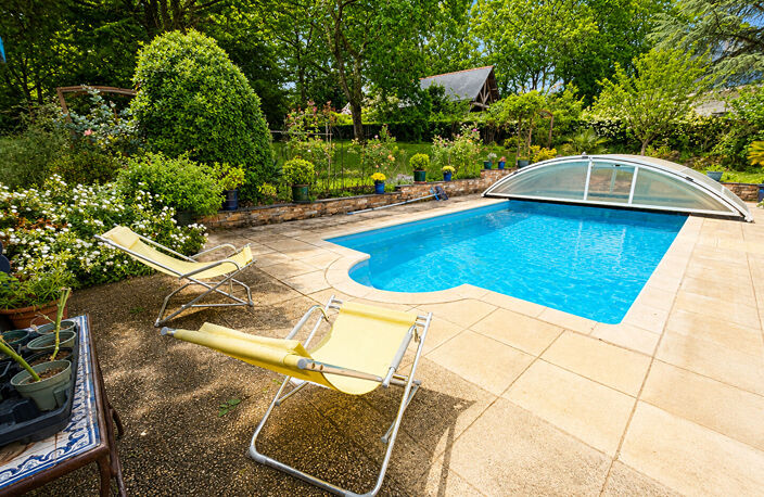 Maison ligérienne jardin bucolique, piscine. — photo 3