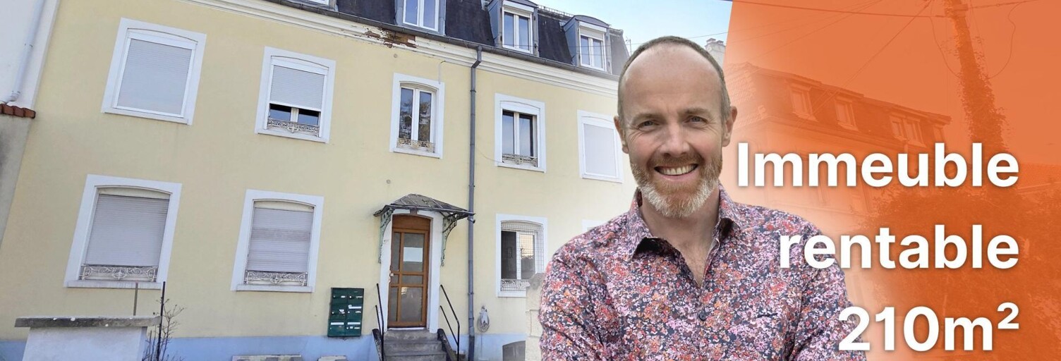 Immeuble  210 m² à vendre à Mulhouse (68100)