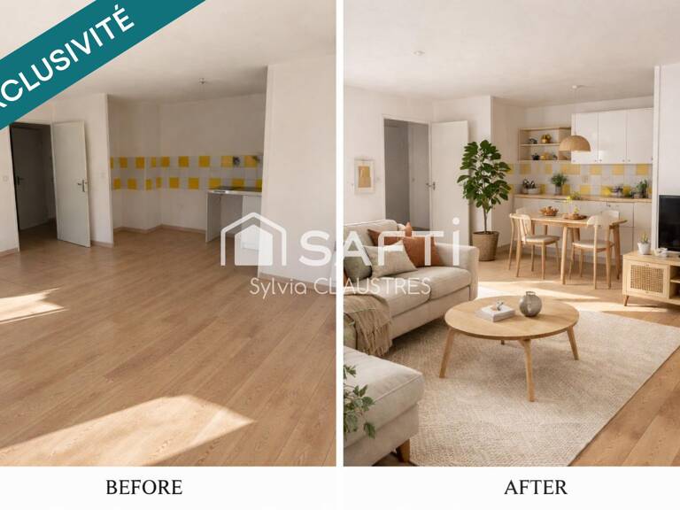 T2 - 47 m2 LIBRE - avec balcon et parking privatif  Nîmes — photo 1