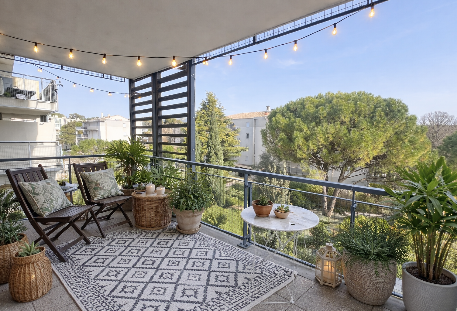 Les rives d'Allauch, T2 + terrasse avec parking privé — photo 1