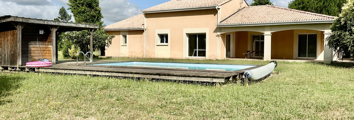 Maison 4 Pièces 128 m² à vendre à Sainte-Bazeille (47180)