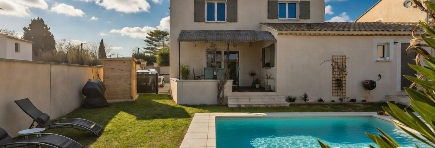 Maison 6 Pièces 110 m² à vendre à Rochefort-du-Gard (30650)