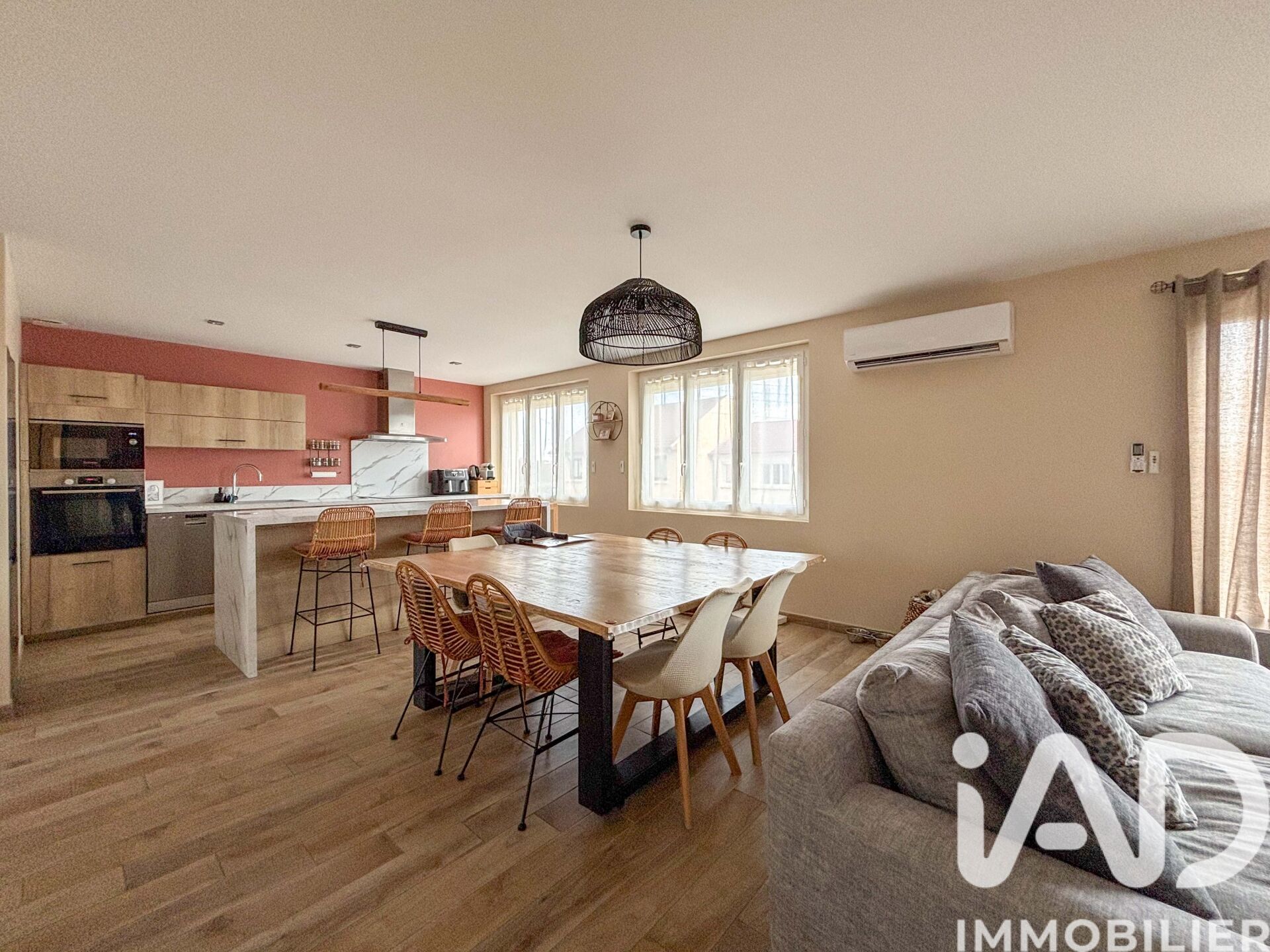 Domerat - 97m² - 4p. - 3ch.