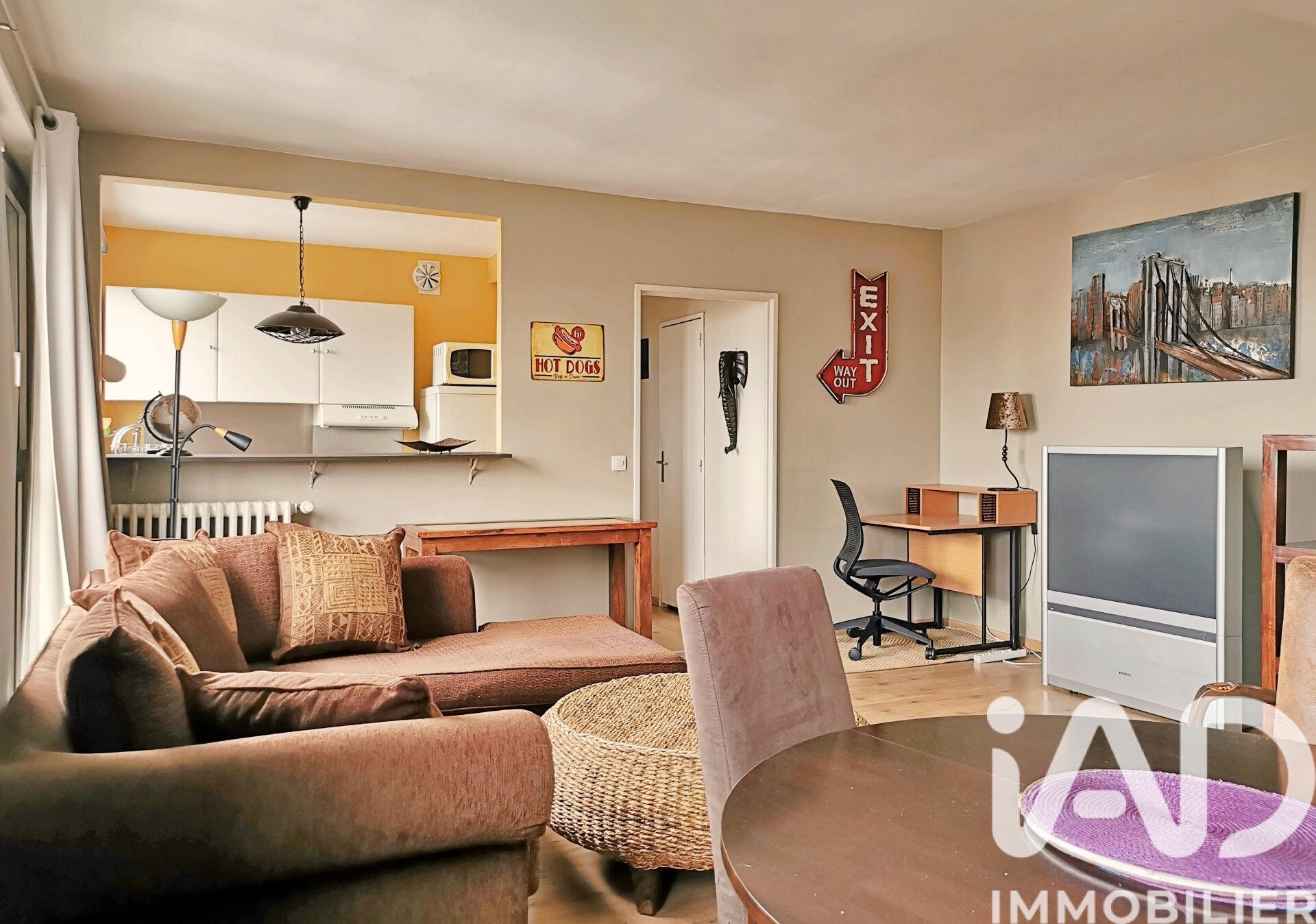 Soisy-sous-Montmorency - 56m² - 2p. - 1ch.