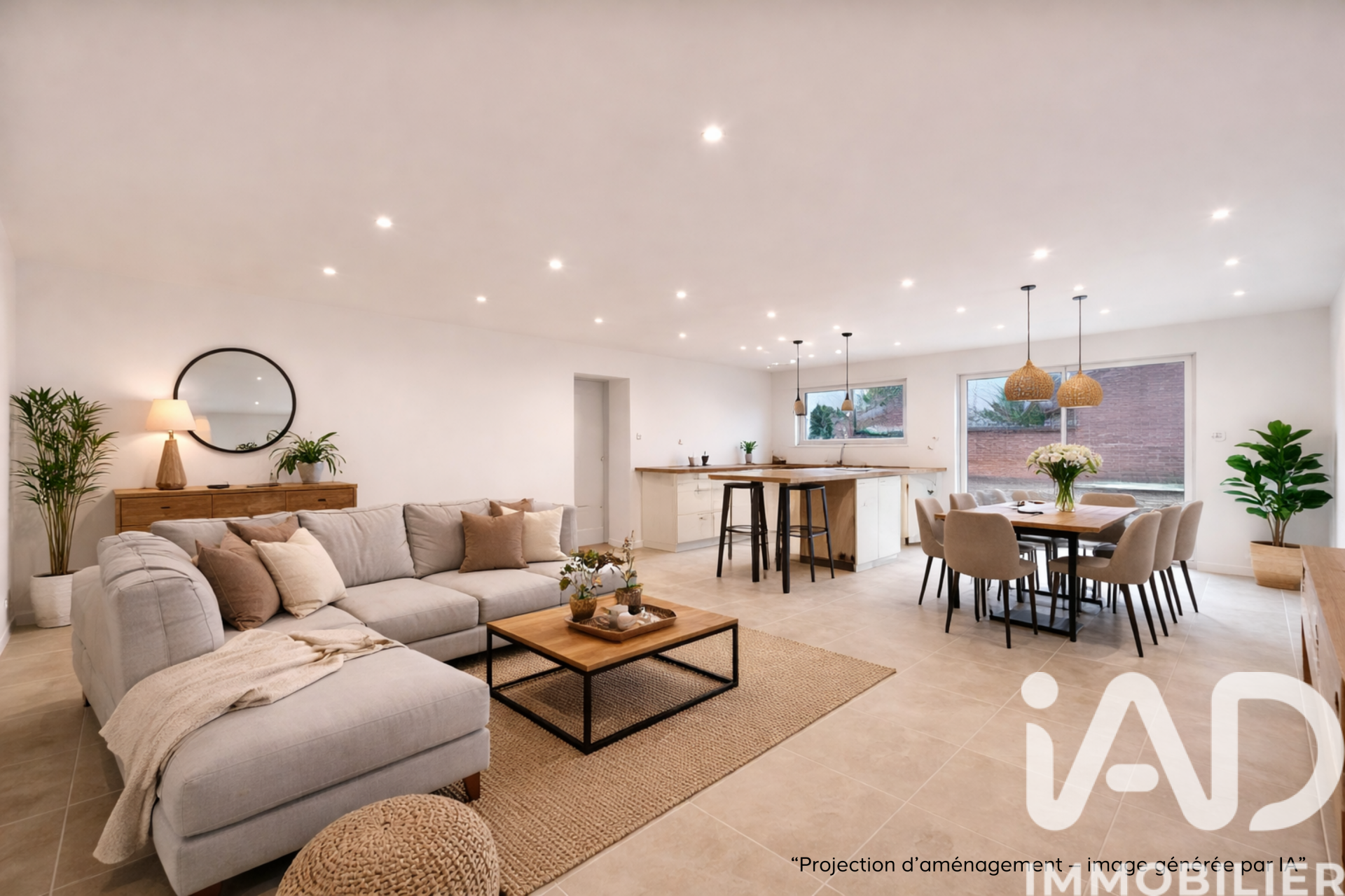 Pecquencourt - 129m² - 5p. - 4ch.