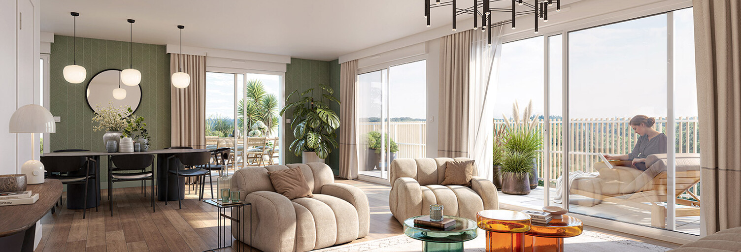 Appartement neuf T2, T3, T4 Pièce 40 à 75 m² à vendre à Chantepie (35135)