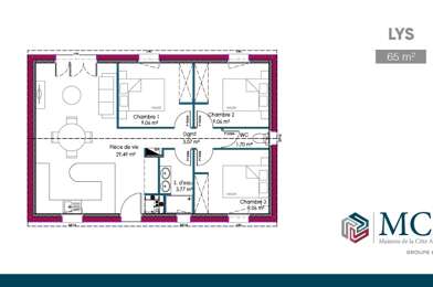 Maison 4 pièces 198400 €