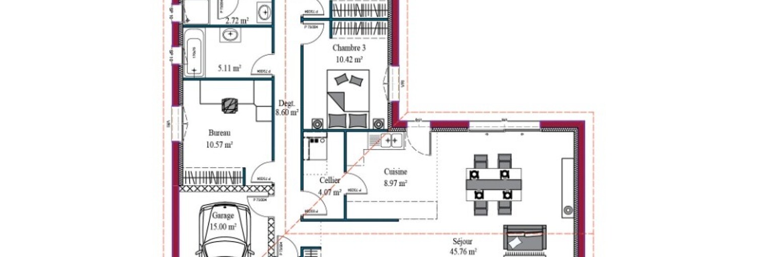 Maison 5 Pièces 119 m² à vendre à Clermont (40180)