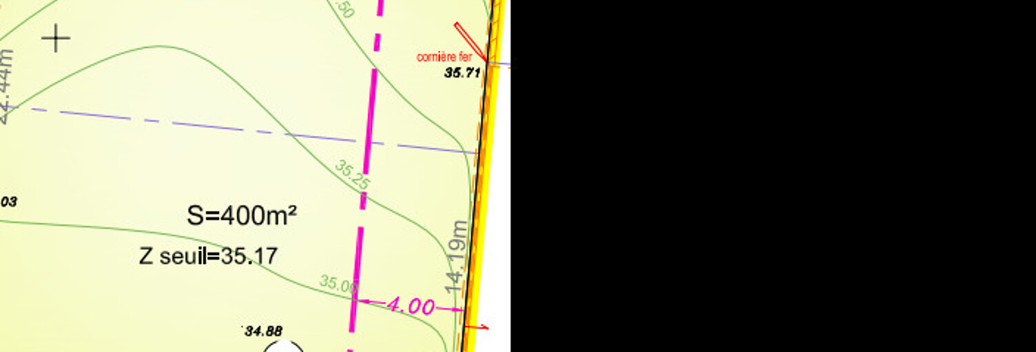 Terrain 400 m² à construire Saint-Médard-en-Jalles (33160)