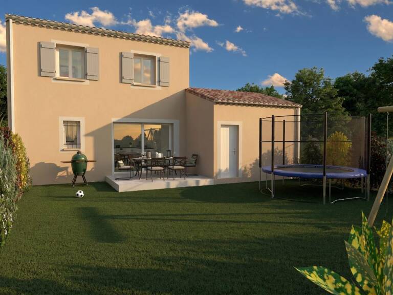 Montélimar Maubec : Maison 3 chambres, garage, terrasse et jardin — photo 1