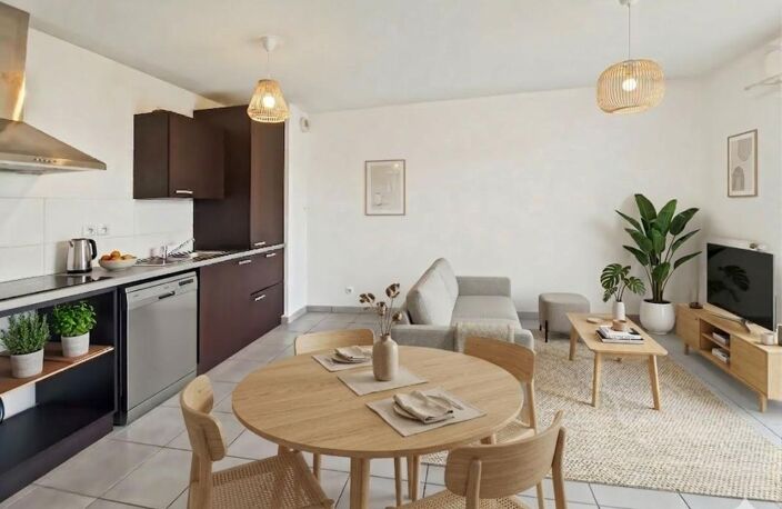 OFFRE SPÉCIAL INVESTISSEUR - LOUÉ - AUCAMVILLE – INVESTISSEMENT LOCATIF CLÉ EN MAIN DANS RÉSIDENCE SÉNIOR - APPARTEMENT T2 - TERRASSE  - PARKING - SÉCURISÉ - CALME - — photo 2