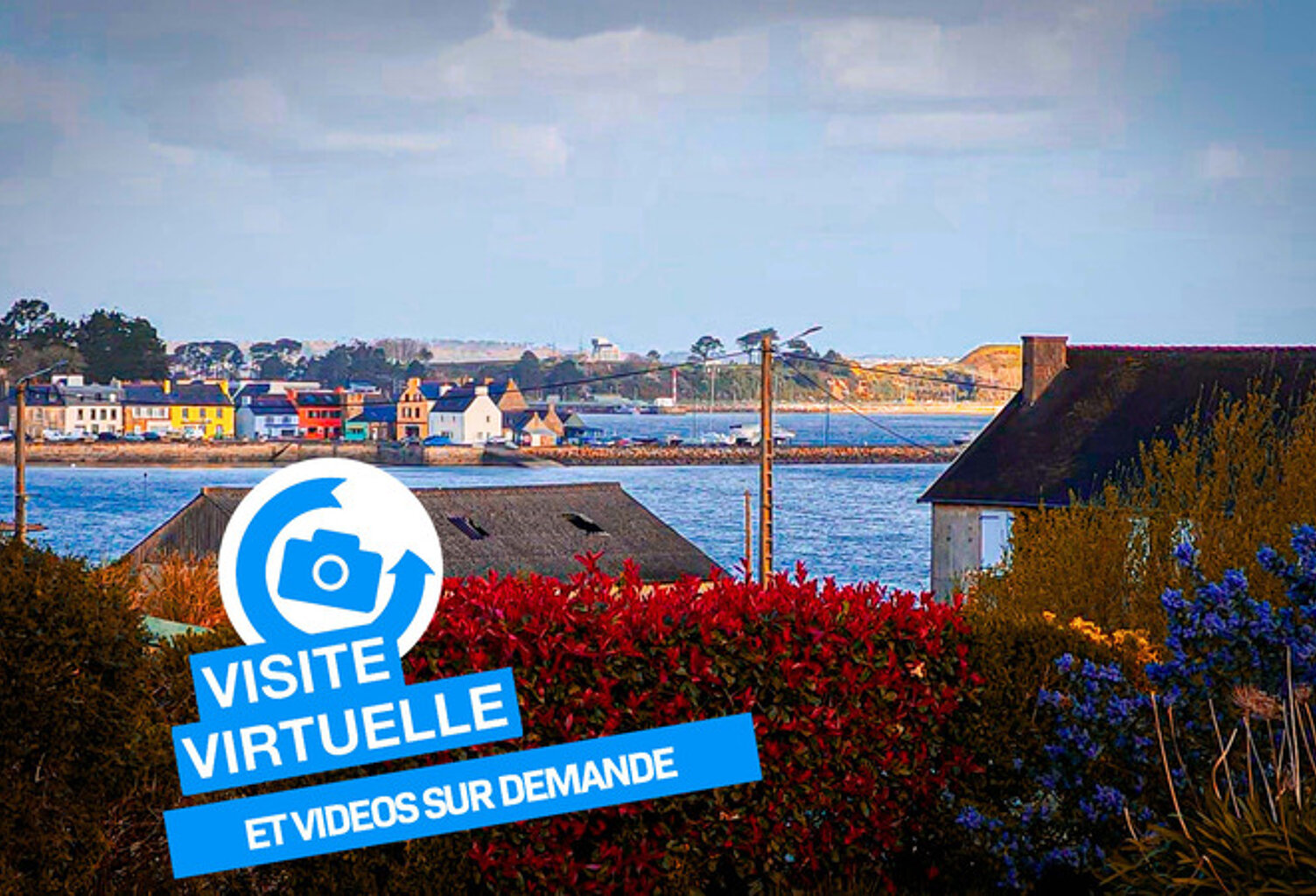 CROZON : Contemporaine d'Exception avec Vue Mer Dégagée sur le Port du Fret — photo 1