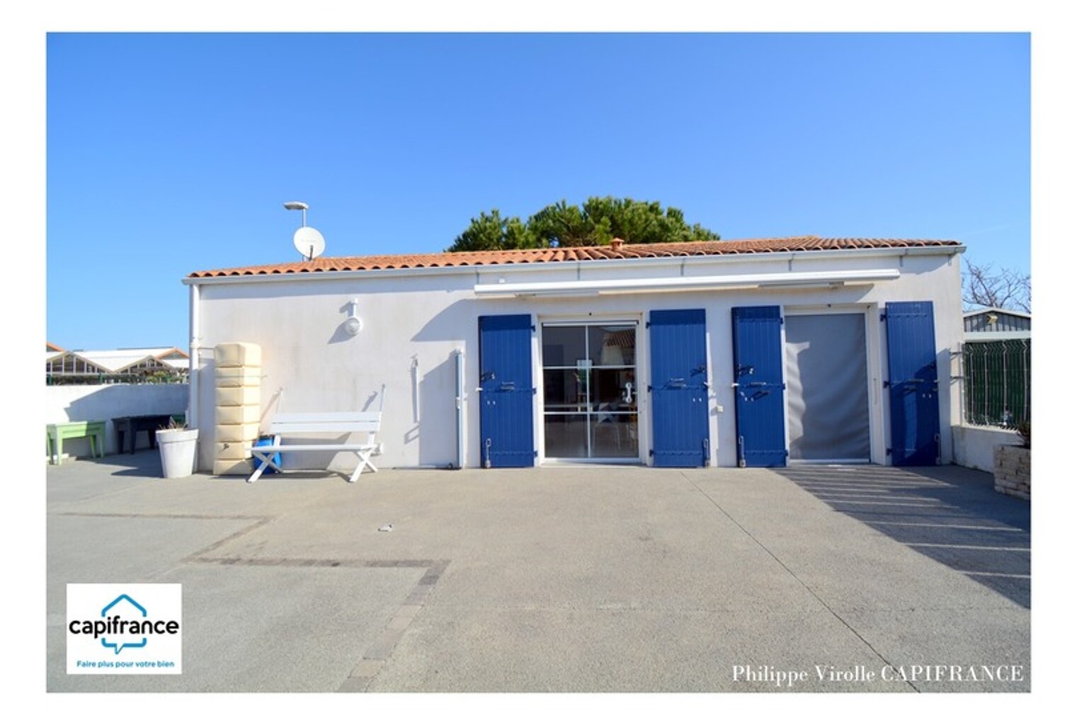 Maison atypique Grand T2 à vendre  61m2 SAINT PIERRE D'OLERON (17) 179000 € — photo 1