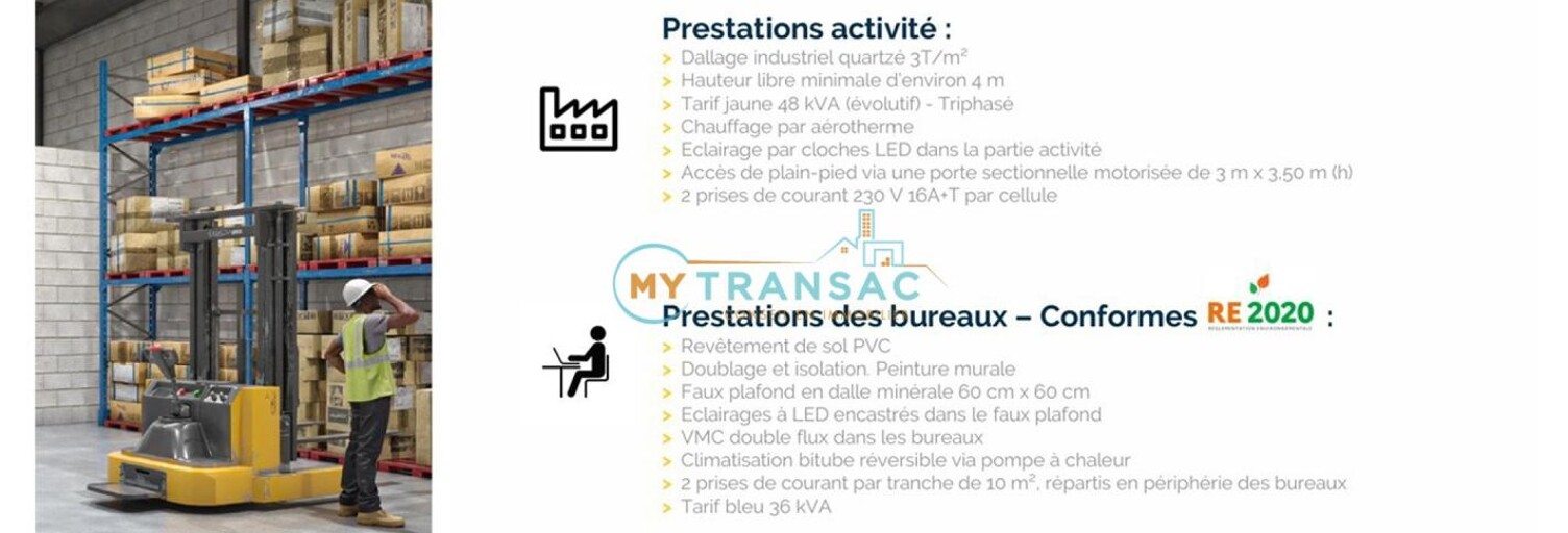 Bureau  180 m² à vendre à Limeil-Brévannes (94450)