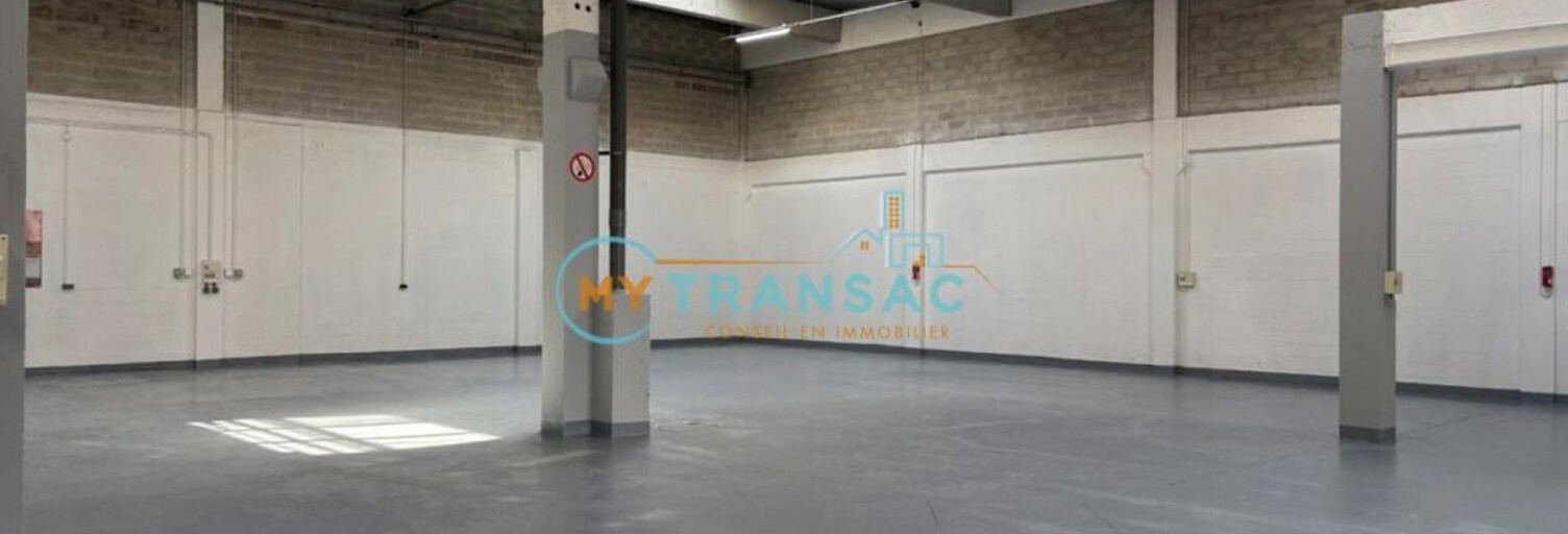 Local industriel  942 m² à louer à Aulnay-sous-Bois (93600)