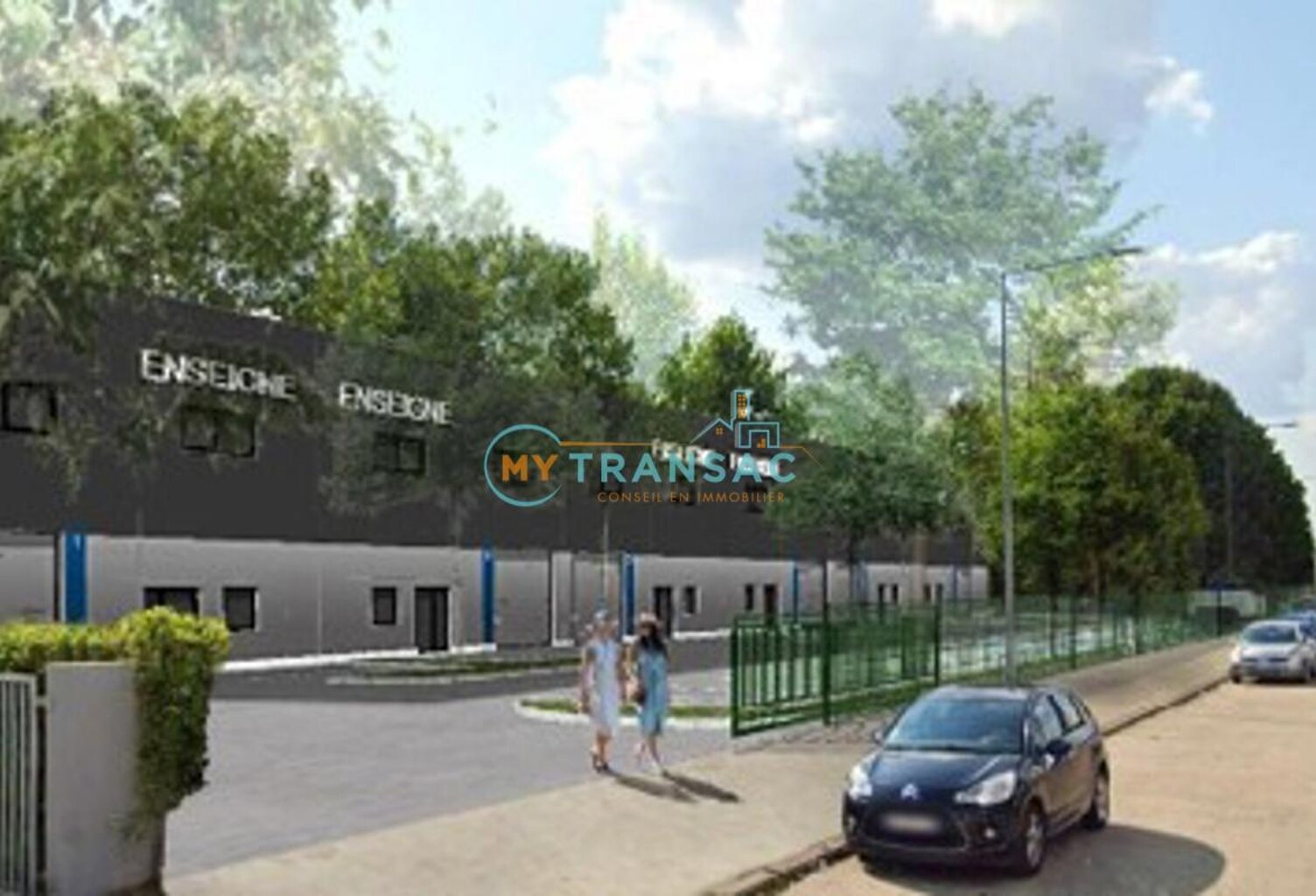 My Transac vous propose à la vente des cellules neuves à partir de 421m² et jusqu'à 5296m²au sein de la ZI de CHennevières sur Marne — photo 1