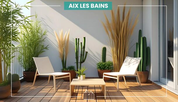 Appartement 3 pièces  à vendre Aix-les-Bains 73100