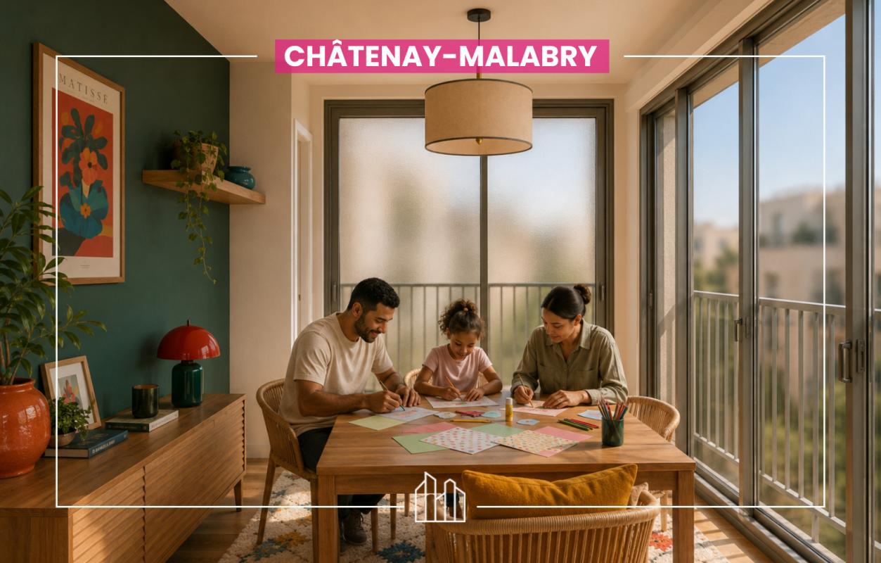 Châtenay-Malabry Appartement 3 pièces 66 m²