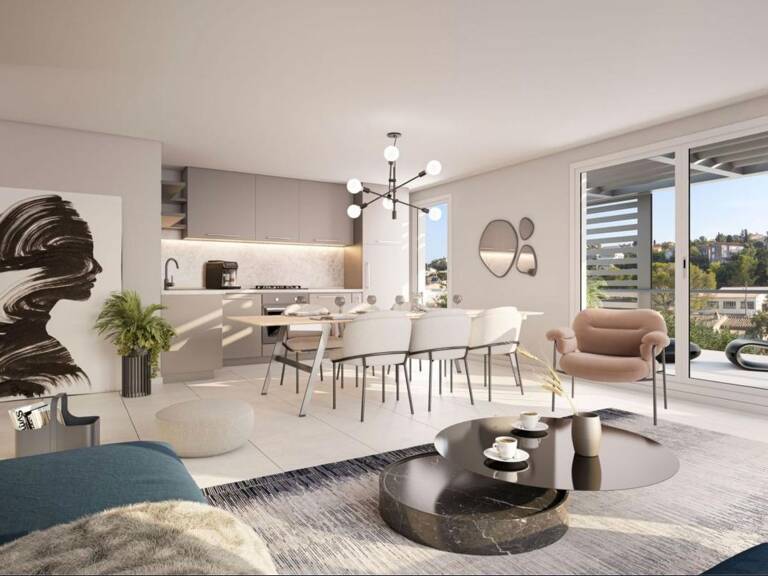 APPARTEMENT TYPE 4 83 M2 AVEC SPACIEUSE TERRASSE DE 25 M2 - DEUX PLACES DE PARKING EN SOUS-SOL ET CAVE PRIVATIVE DANS RESIDENCE NEUVE HAUT DE GAMME — photo 1