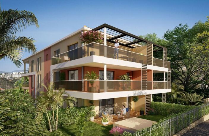 APPARTEMENT TYPE 4 83 M2 AVEC SPACIEUSE TERRASSE DE 25 M2 - DEUX PLACES DE PARKING EN SOUS-SOL ET CAVE PRIVATIVE DANS RESIDENCE NEUVE HAUT DE GAMME — photo 2