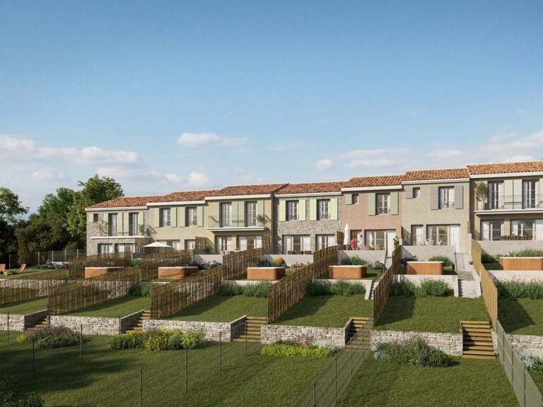 MAISON TYPE 4 - TROIS CHAMBRES - MITOYENNE DE 89 M2 AVEC 116 M2 DE JARDIN PRIVATIF A VENDRE DANS PROGRAMME NEUF LIVRABLE IMMÉDIATEMENT — photo 1