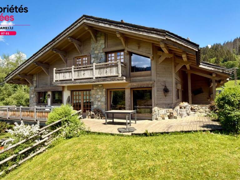 MEGÈVE - SECTEUR LA PRINCESSE - CHALET INDIVIDUEL DE STANDING — photo 1