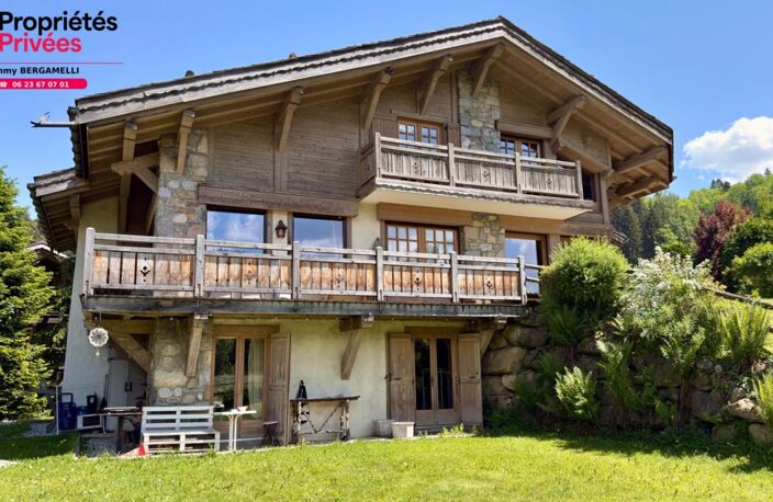 MEGÈVE - SECTEUR LA PRINCESSE - CHALET INDIVIDUEL DE STANDING — photo 2
