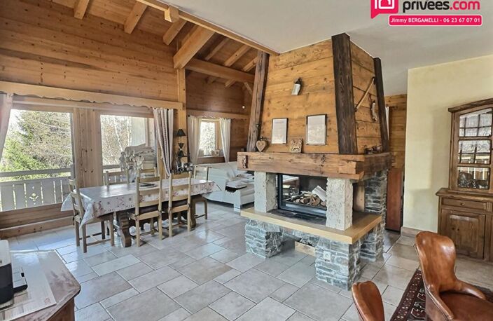 MEGÈVE - SECTEUR LA PRINCESSE - CHALET INDIVIDUEL DE STANDING — photo 4