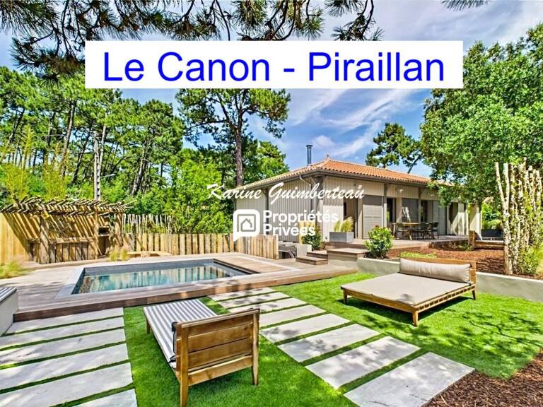 Le Canon/ Piraillan : Villa avec piscine - 6 chambres — photo 1