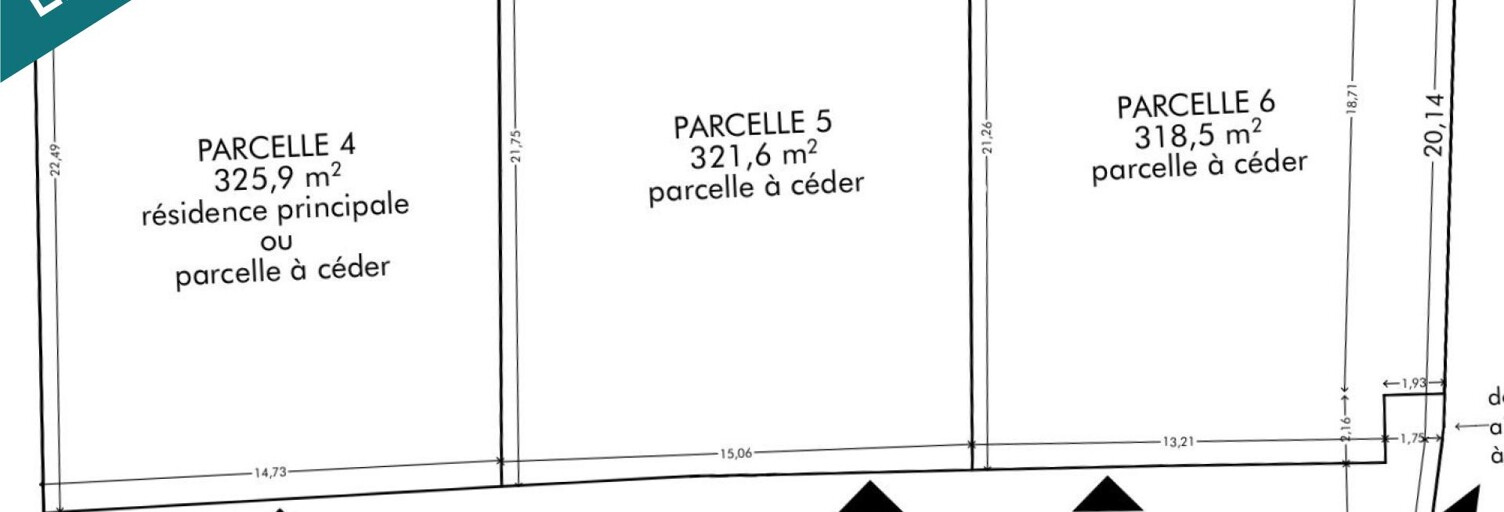 Terrain  325 m² à vendre à Le Taillan-Médoc (33320)