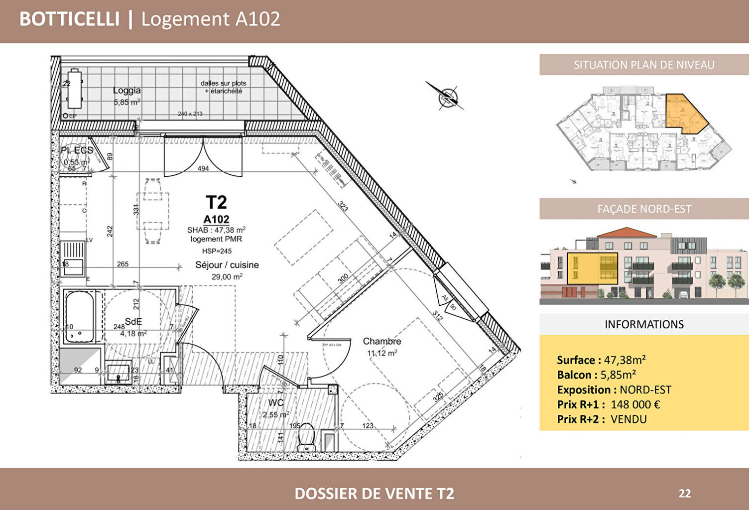 À VENDRE EN EXCLUSIVITÉ | Résidence BOTTICELLI - ALBI Stadium — photo 1