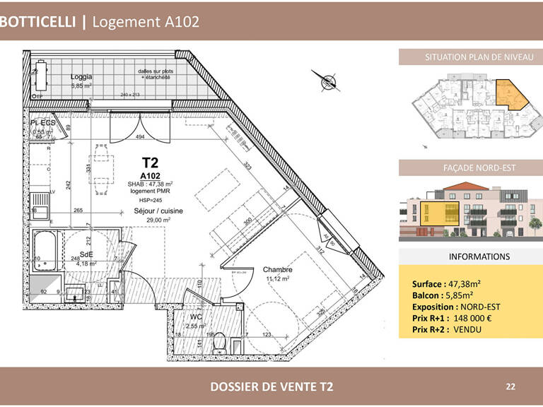 À VENDRE EN EXCLUSIVITÉ | Résidence BOTTICELLI - ALBI Stadium — photo 1