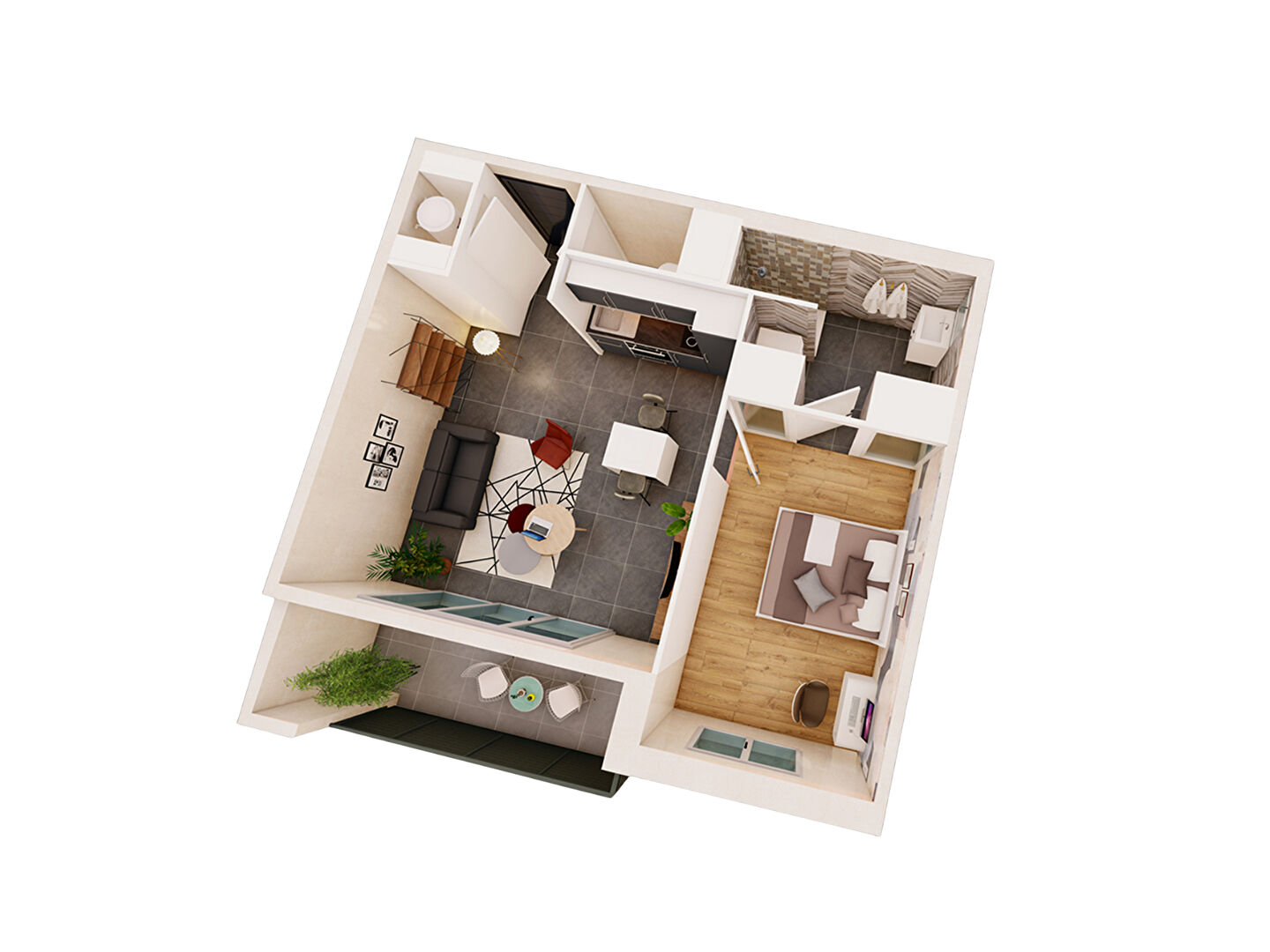 Appartement  T2 à vendre Albi 81000