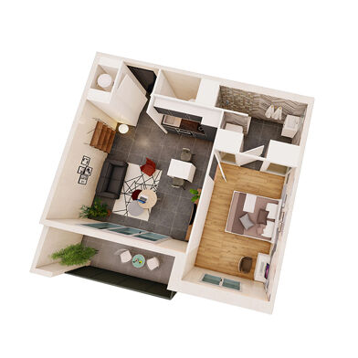 Appartement 2 pièces 157000 €