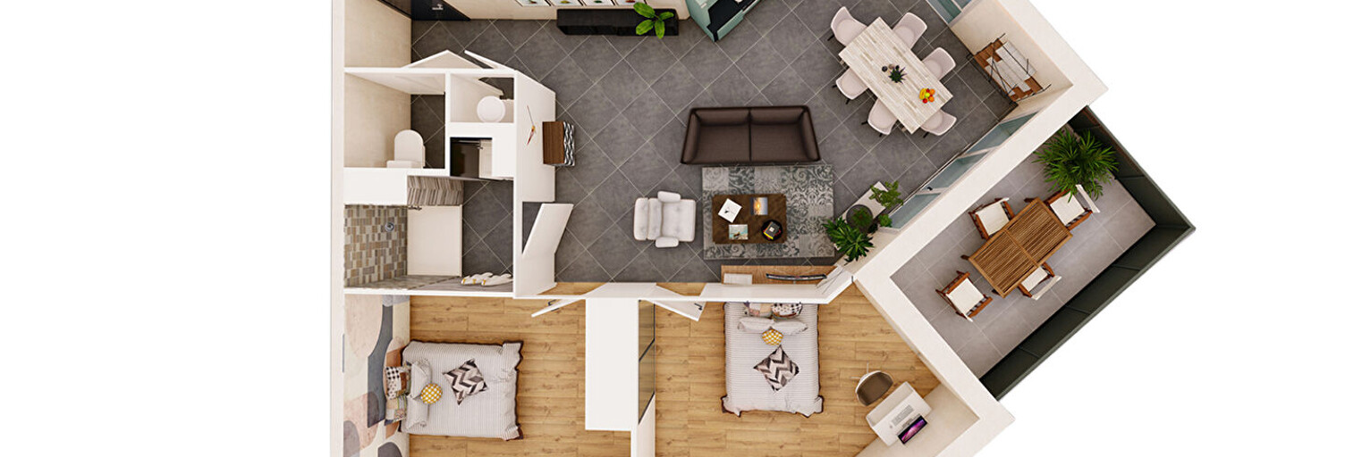 Appartement 3 Pièces 68 m² à vendre à Albi (81000)