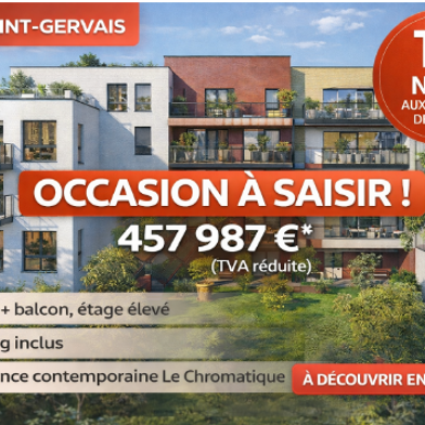 Appartement 2 pièces 457987 €