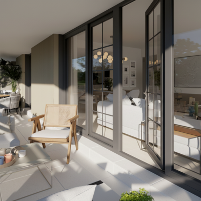 Appartement 2 pièces 357000 €