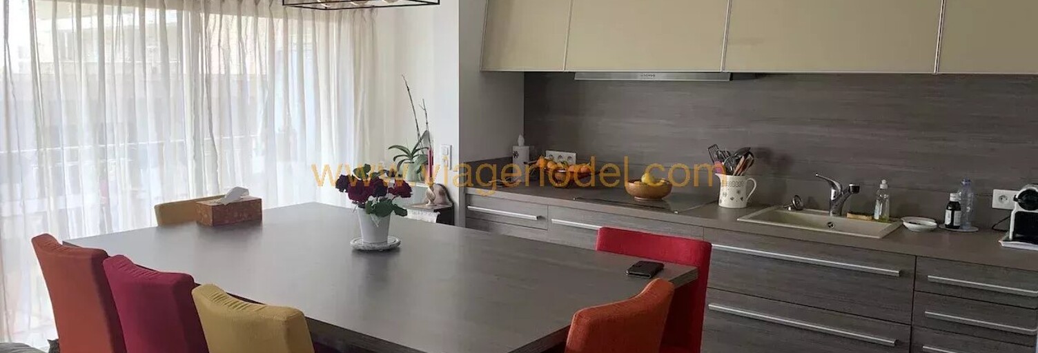 Appartement 89 m² en viager Antibes (06600)