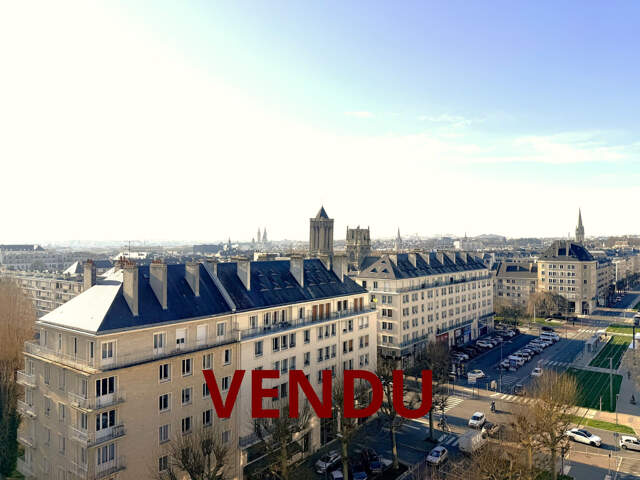 CAEN CENTRE APPARTEMENT 3 PIECES A VENDRE AVEC BALCON — photo du bien