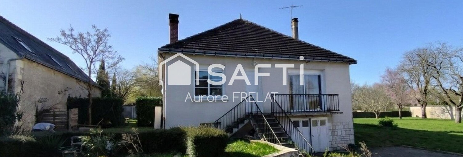 Maison 4 Pièces 70 m² à vendre à Sainte-Catherine-de-Fierbois (37800)