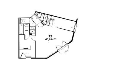 Appartement 2 pièces 180000 €