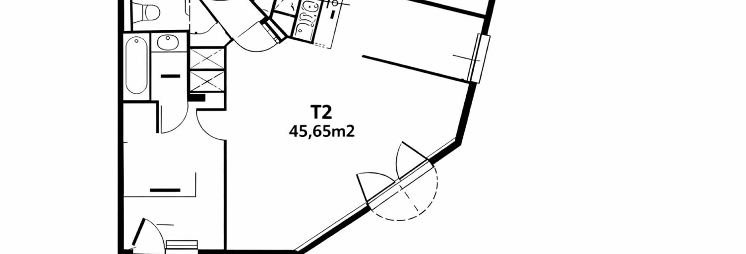 Appartement 2 Pièces 42 m² à vendre à Mérignac (33700)