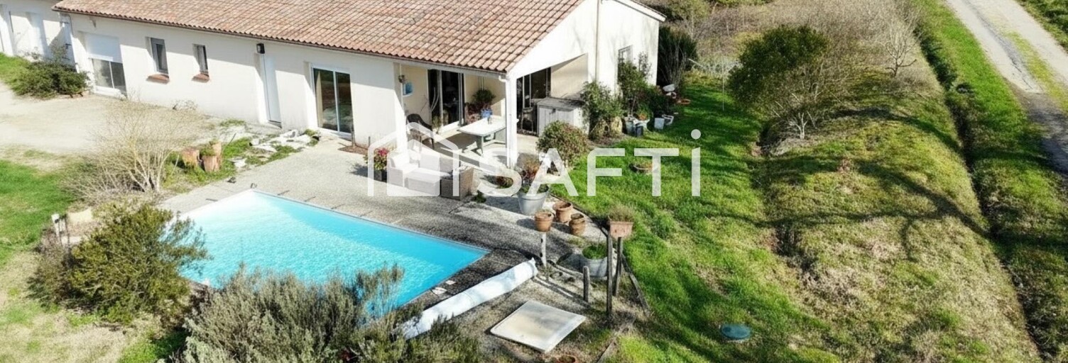 Maison 10 Pièces 210 m² à vendre à Fieux (47600)